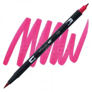 Tombow Dual Brush Pen Rubine Red 755