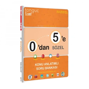 Tonguç  0´dan 5´e Sözel Konu Anlatımlı Soru Bankası