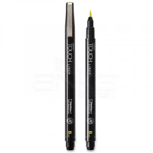 Touch Liner Brush Yellow Fırça Uçlu Kalem B