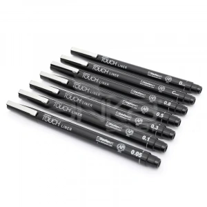 Touch Liner Siyah Teknik Çizim Kalemi