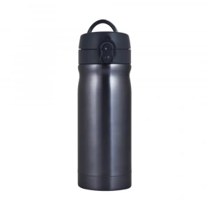 Trendix Çelik İçli Matara 350 Ml Neon Koyu Gri U1800-kg