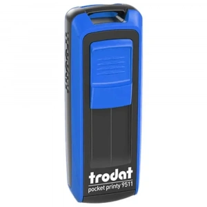 Trodat Cep Kaşe P4 38x14 MM Mavi,Mavi Keçe 9511