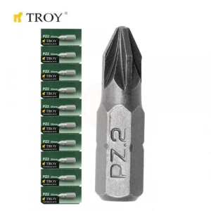 Troy 22254-10 Bits Uç Seti (PZ2X25mm, 10Adet)