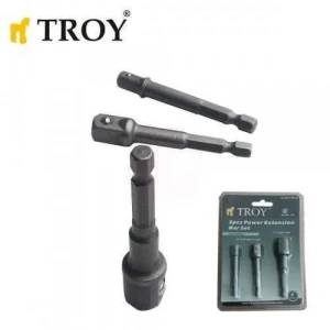 Troy 26132 Lokma Adaptör Seti, 3 Parça