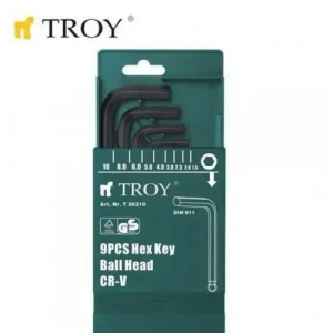 Troy 26200 Allen Anahtar Seti (Torx, 9 Parça)
