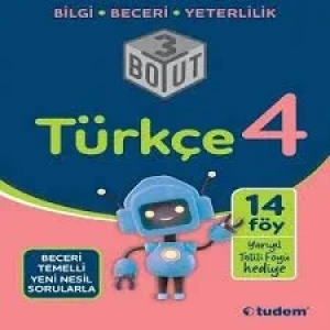 Tudem 4.Sınıf Türkçe 3 Boyut