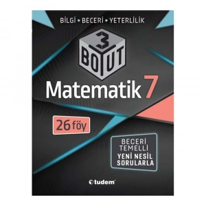 Tudem 7.Sınıf Matematik 3 BOYUT