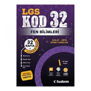 Tudem  Lgs Kod 32 Fen Bilimleri