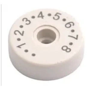 Typical GC-302/303 Plastik 8 Haneli Beyaz Numaratör / LXF-81198