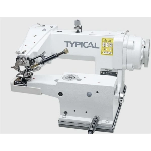 Typical Gl-13101-2-zQ-sd Direct Drive Motorlu İplik Kesicili Gizli Etek Baskı Makinesi