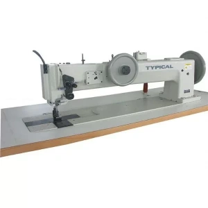 Typical TW1-28BL30-K Extra kalın materyaller 76cm çift papuç çift iğne