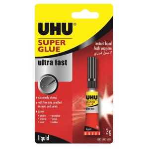 Uhu Super Glue Sıvı Japon Yapıştırıcı 3 Gr 40279