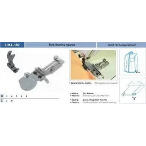 Uma-369 Transport Etek Makinası Yan Çekeri 3 Mm