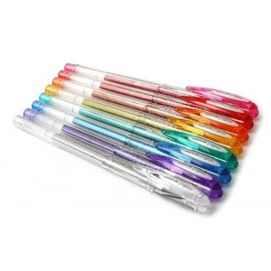 UNİ-BALL UM-120SP/8C SİGNO SPARKLING 1.0 SİMLİ KALEM 8 Lİ SET