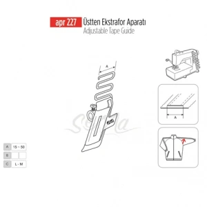 Üstten Ekstrafor Aparatı 18mm / APR 227