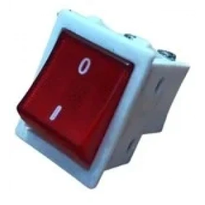 Ütü Işıklı Anahtar Beyaz Gövdeli / TY ANH GNS1