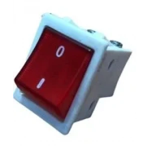 Ütü Işıklı Anahtar Beyaz Gövdeli / TY ANH GNS1