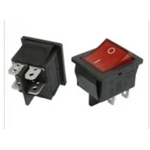 Ütü Işıklı Anahtar Siyah Gövdeli / TY ANH GNS1