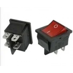 Ütü Işıklı Anahtar Siyah Gövdeli / TY ANH GNS1