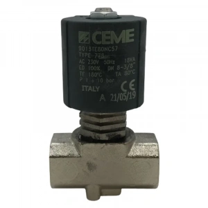 Ütü Solenoid Valf 3/8 (2 Yollu-Konik) / 9013