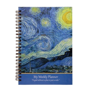 Van Gogh 14x20 Plan Defteri Starry Night