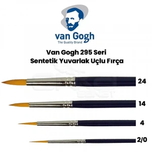 Van Gogh 295 Seri Sentetik Yuvarlak Uçlu Fırça