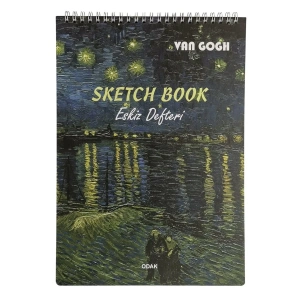 Van Gogh Eskiz Defteri A4 160gr 40yp Ren Nehri