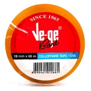 VeGe Selefon Cellulose Bant (19 mm x 66 m)