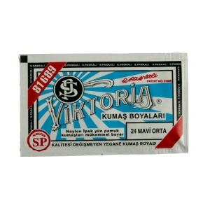 Viktoria Kumaş Boya 10gr 24 Mavi Orta