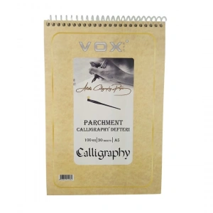 Vox Art Kaligrafi Defter Perşömen Kağıdı A5 100gr 30 yaprak