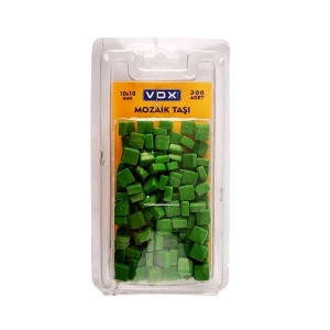 Vox Mozaik Taşı 10x10mm 15 Açık Yeşil 200lü