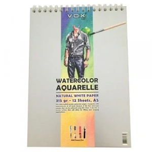 Vox Suluboya Aquarell Resim Defteri A3 315 Gr 12 Sayfa