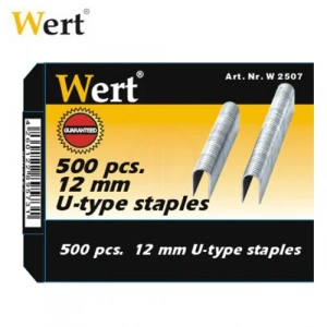 Wert 2507 U-Zımba Teli (12mm)