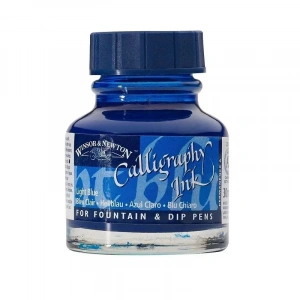 WINSOR&amp;NEWTON KALİGRAFİ MÜREKKEBİ 30 ml. LIGHT BLUE 350 1111350