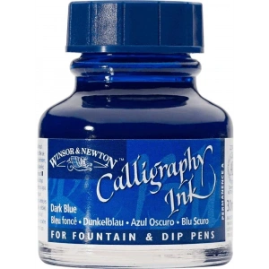 Winsor Newton Calligraphy Ink Kaligrafi Mürekkebi 30ml Dark Blue