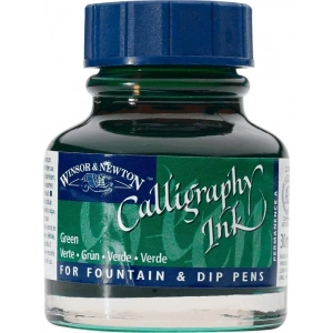 Winsor Newton Calligraphy Ink Kaligrafi Mürekkebi 30ml Green