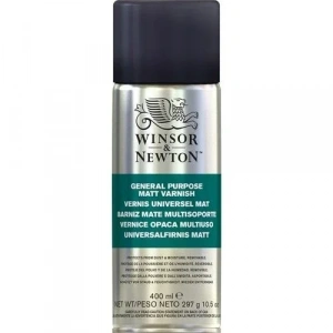 Winsor Newton General Purpose Matt Varnish 400ml Sprey (Mat Verniği)