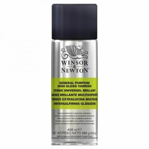 Winsor Newton High Gloss Varnish 400ml Sprey (Parlak Vernik)