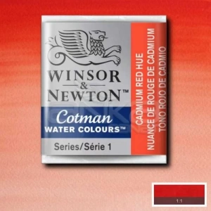 Winsor & Newton Tablet Sulu Boya No:095 Cadmium Red Hue