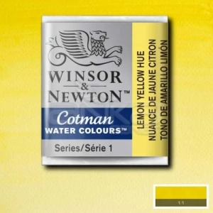 Winsor & Newton Tablet Sulu Boya No:346 Lemon Yellow Hue