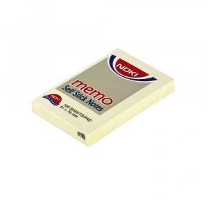 Yapışkanlı Not Kağıdı Sarı 76x51