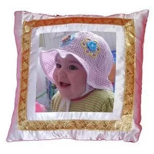 Yastık baskı (Altın nakışlı)