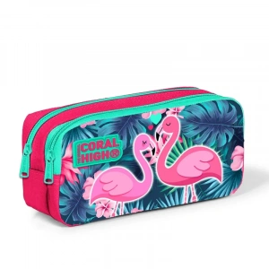 Yaygan 22295 Coral Hıgh Kalem Çantası İki Bölmeli