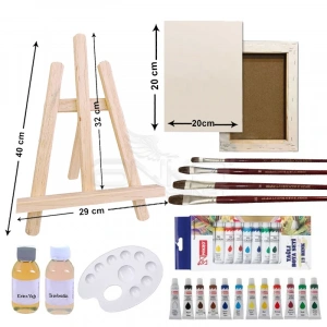 Yeni Başlayanlar İçin Yağlı Boya Seti 3