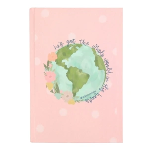 Yıldız Sert Kapak 14x20cm 80yp Galaksi Seri Pembe Dünya