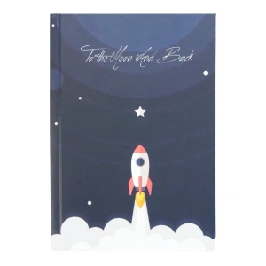 Yıldız Sert Kapak 14x20cm 80yp Star Seri To The Moon