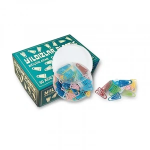 Yıldızlar 034 Renkli Plastik Küçük Boy Ataş