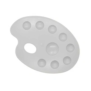 Yıldızlar Büyük Godeli Oval Resim Paleti