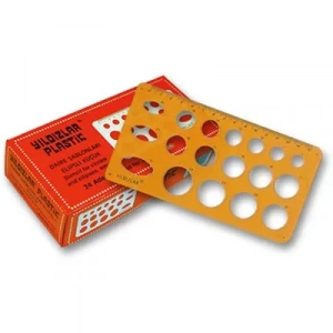 YILDIZLAR DAİRE ŞABLONU ELİPSLİ KÜÇÜK KOD.025