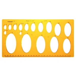 Yıldızlar Elips Şablonu Büyük